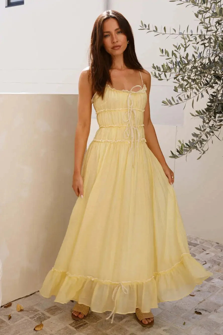 Elegant Slash Neck Holiday Maxi Dress