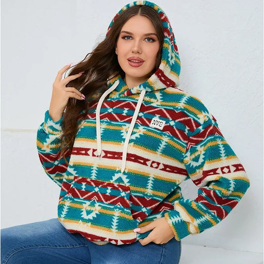 Cozy Hood Oversized Fluffy Hoodie