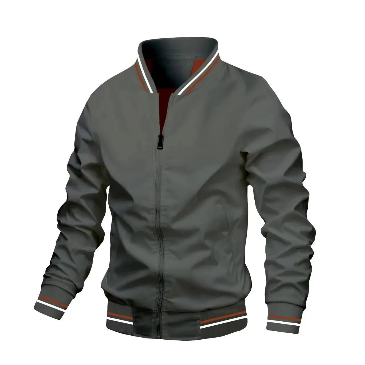 Men’s Slim Fit Bomber Jacket
