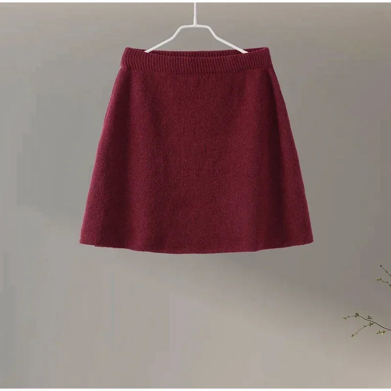 O-Neck Long Sleeve Outfit