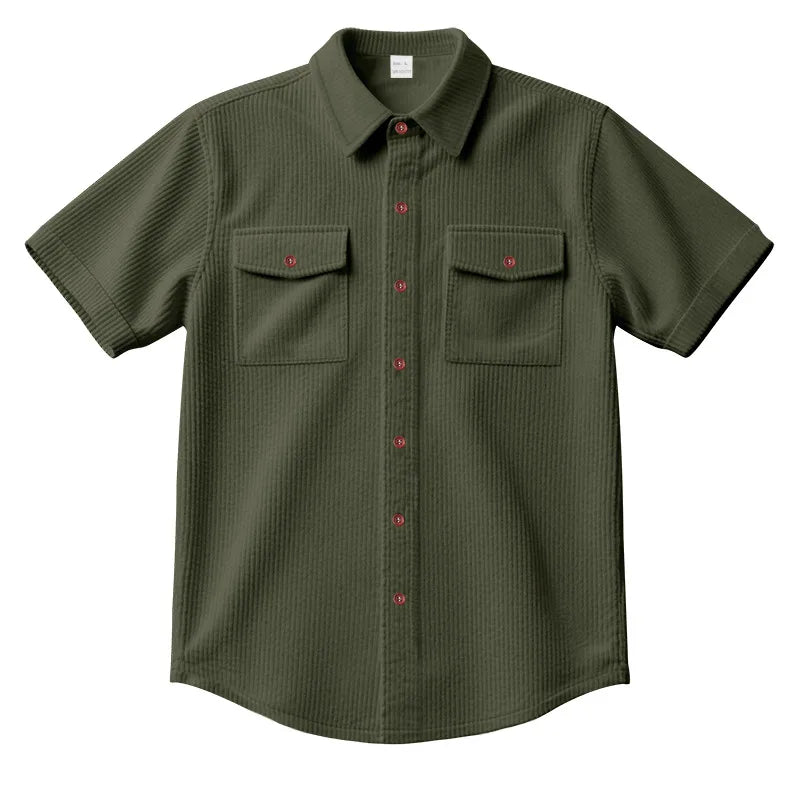 Men’s Corduroy Safari Shirt