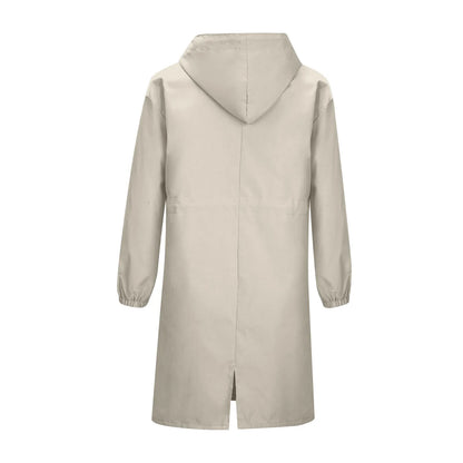 Women’s Long Hooded Trench Coat