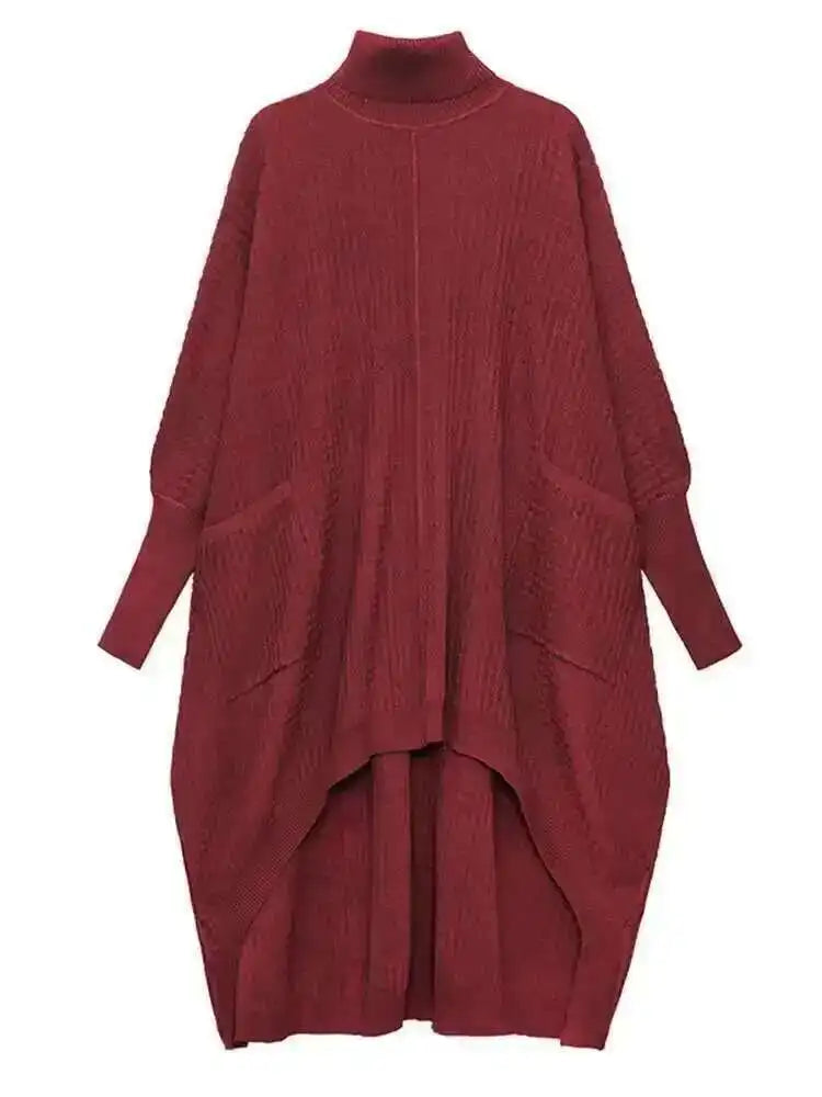 Women’s Oversized Turtleneck Pullover