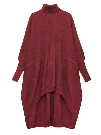Women’s Oversized Turtleneck Pullover