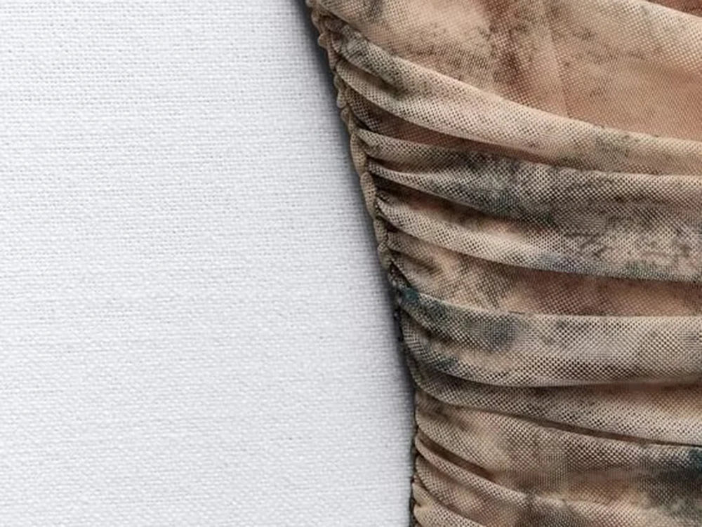 HazeGlam Gradient Backless Slip Dress