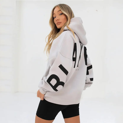 Women's Thickened Fleece Oversized Hoodie