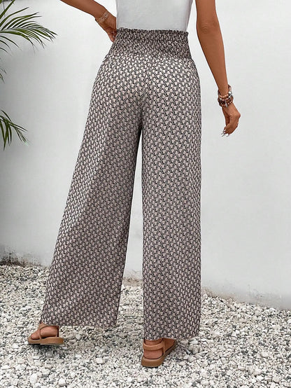 Petal Whisper Wide Leg Pants