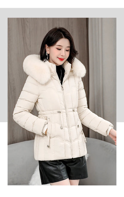 Padded Hooded Down Jacket