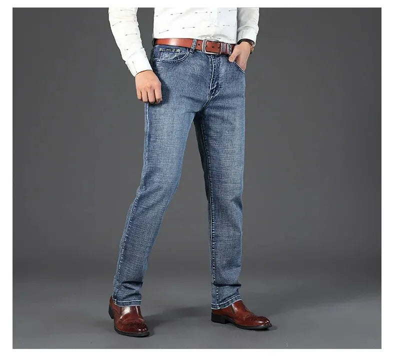 Luxury Slim Fit Stretch Denim Jeans