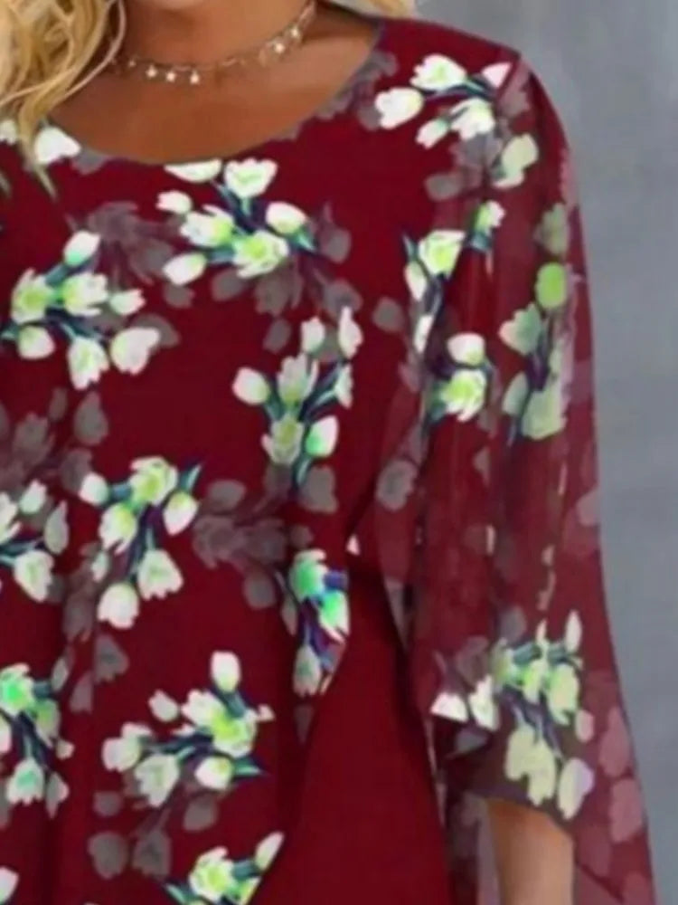 Flora Muse Irregular 2-Piece Dress