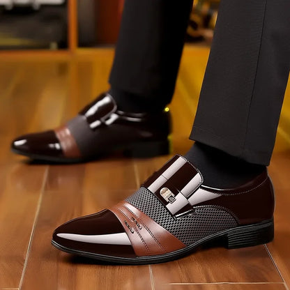 Regal Step Wine Red Loafers
