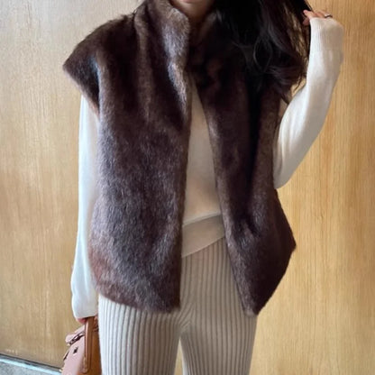 Women’s Vintage Mink Fur Vest