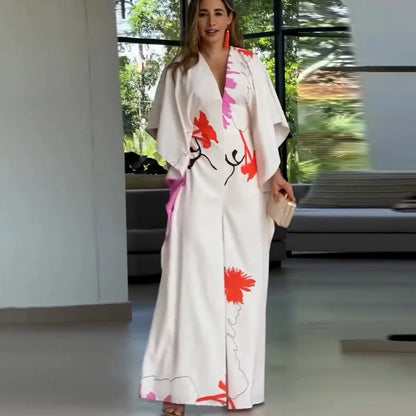 Vera Bloom Wide-Leg Office Jumpsuit