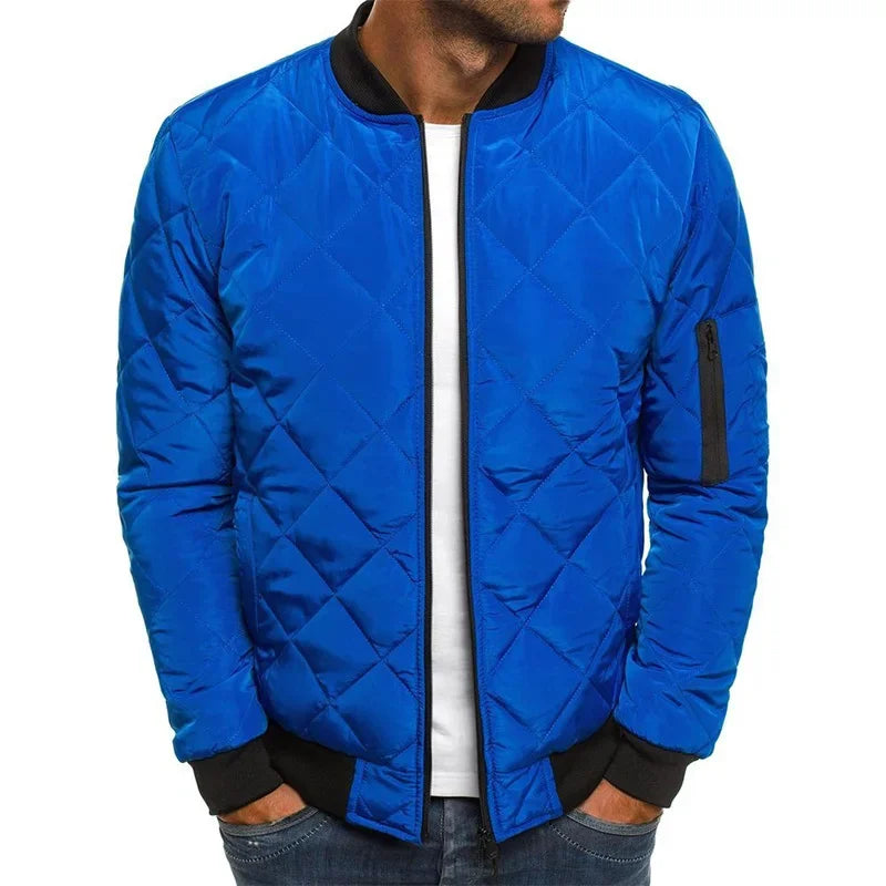 Men's Classic Zipper Winter Jacket