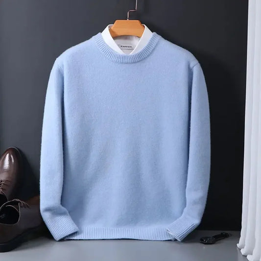 Men's Warm Cashmere Knit Sweater