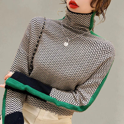 Elegant Slim Fit Turtleneck Sweater