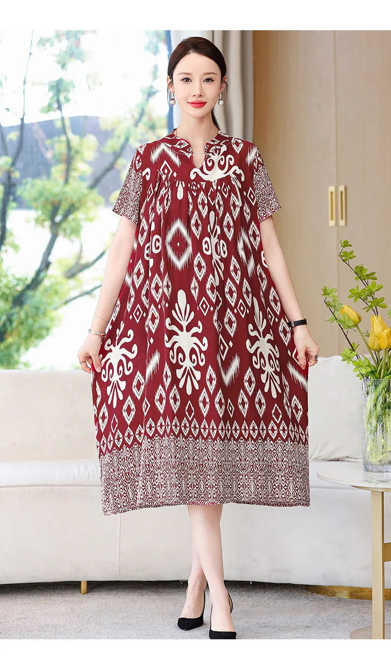 Plus Size Cotton Sleep Dress