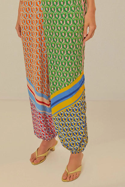 Lush Escape Printed Shirt Set