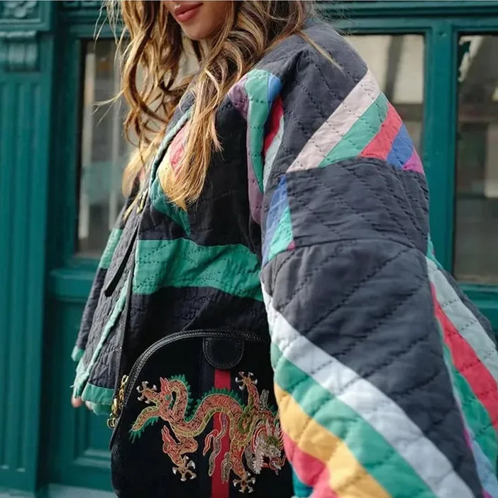 Geo Loom Vintage Splice Parka