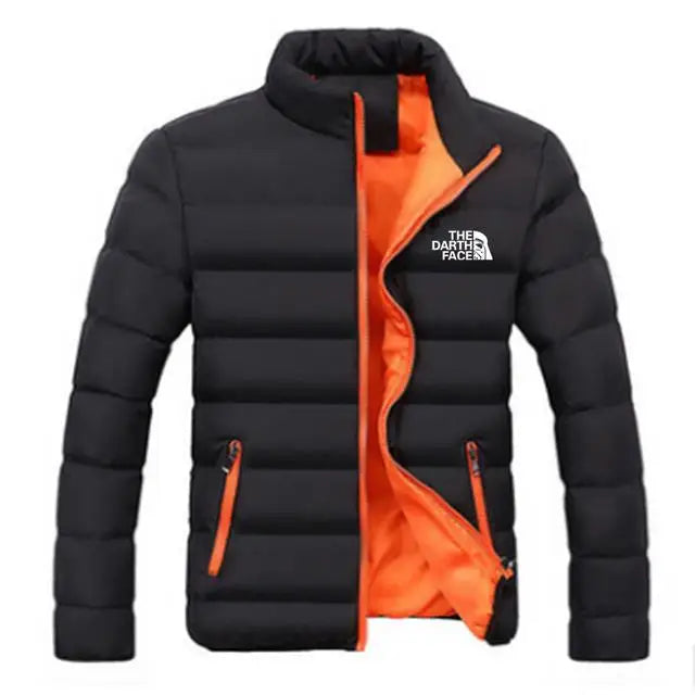 Men’s Warm Parka Winter Coat – Zipper Jacket