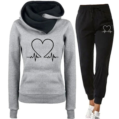 Unisex Printed Hoodie & Pants Set