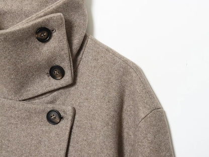 Women's Loose Winter Stand Collar Coat