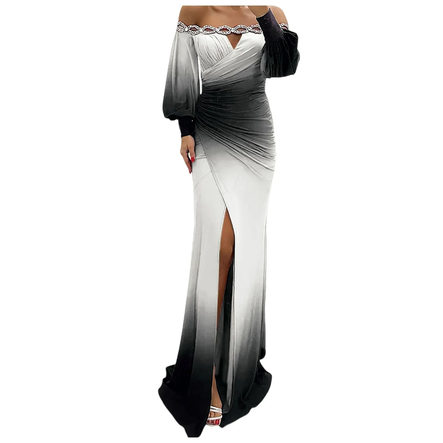 Starlit Muse One-Shoulder Dress