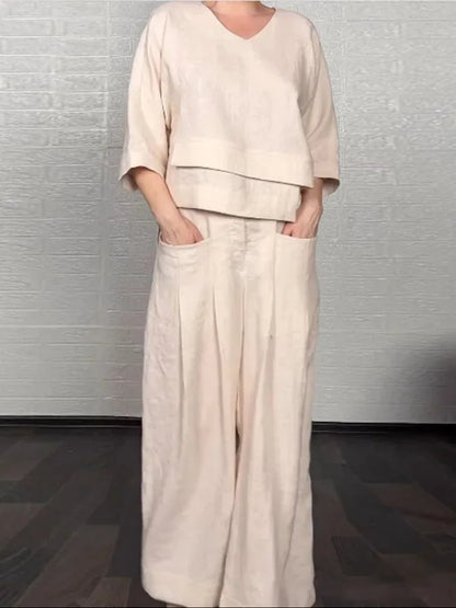 Women’s Cotton Linen Set