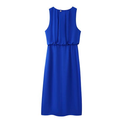 Silk Pleated Dress
