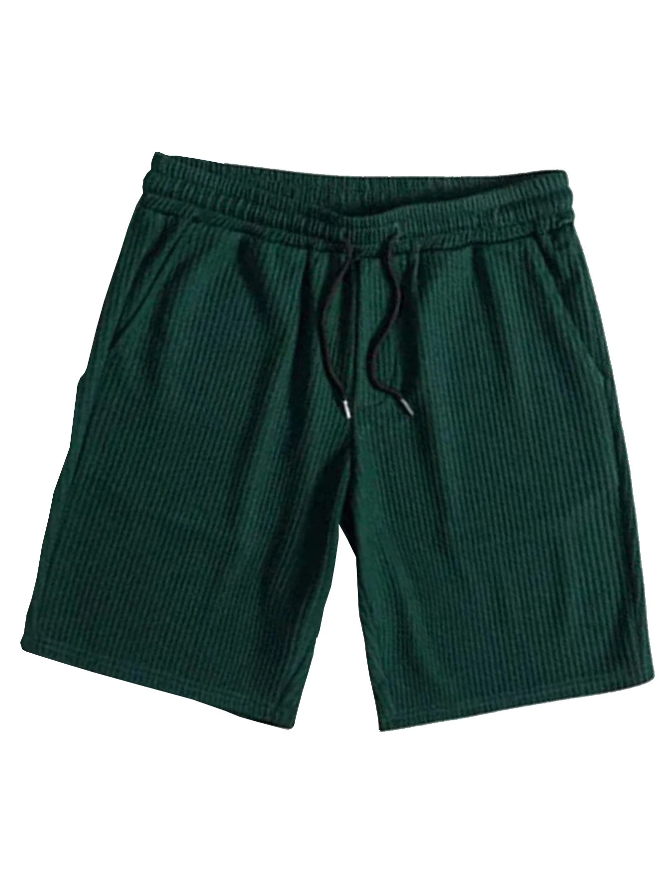 Stylish Men’s Solid Stripe Two-Piece