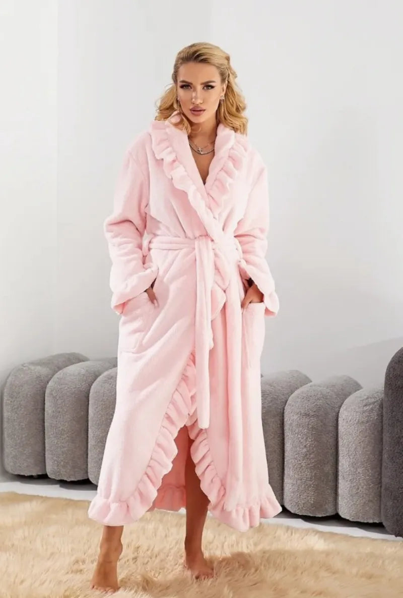 Long Sleeve Home Bathrobe