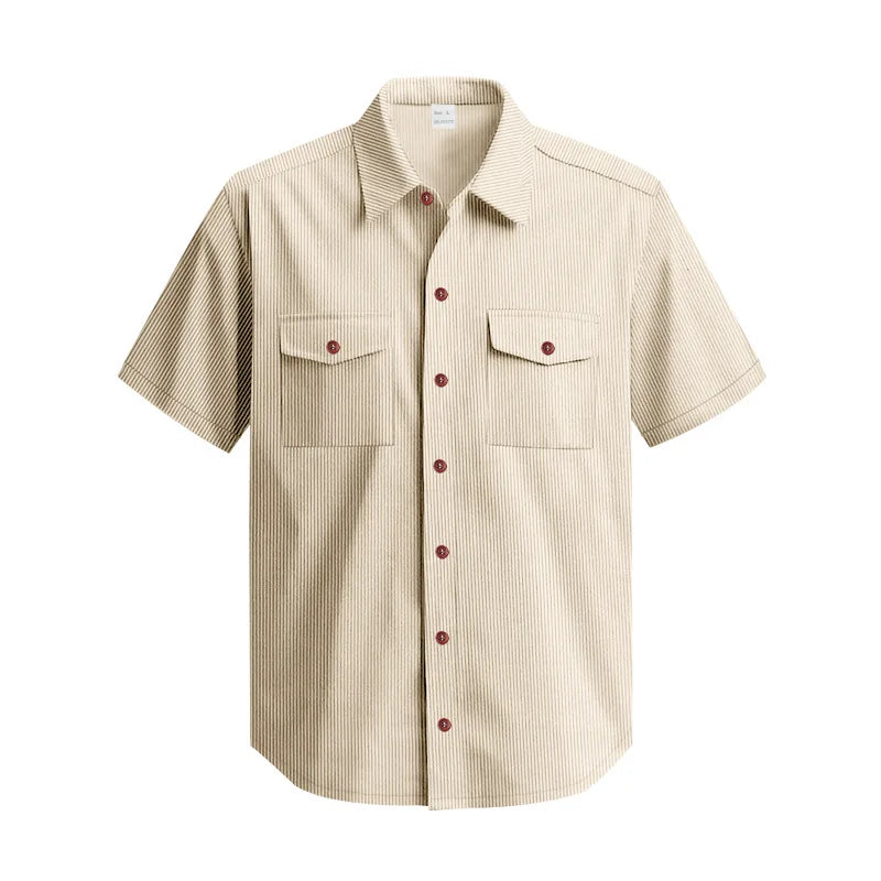Men’s Corduroy Safari Shirt