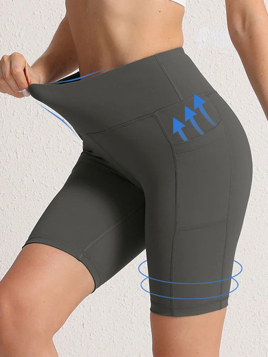 High Waist Gym Shorts