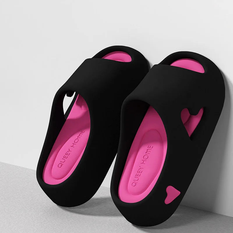 Colorblock Poop Slippers