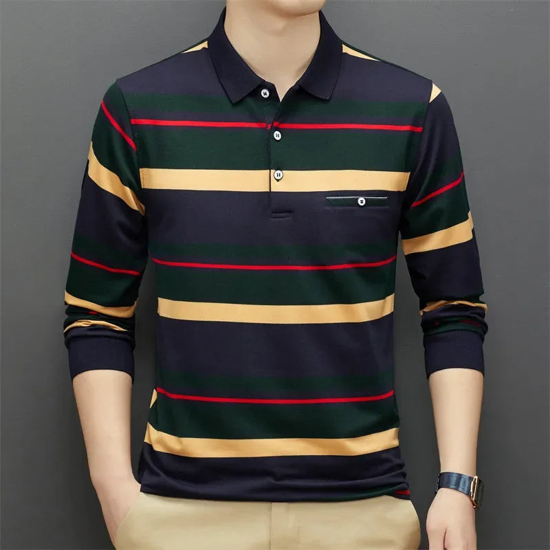Striped Polo Shirt
