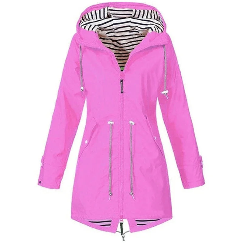 Women’s Lightweight Waterproof Raincoat