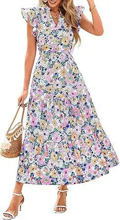 Printed Sleeveless Wide-Leg Jumpsuit