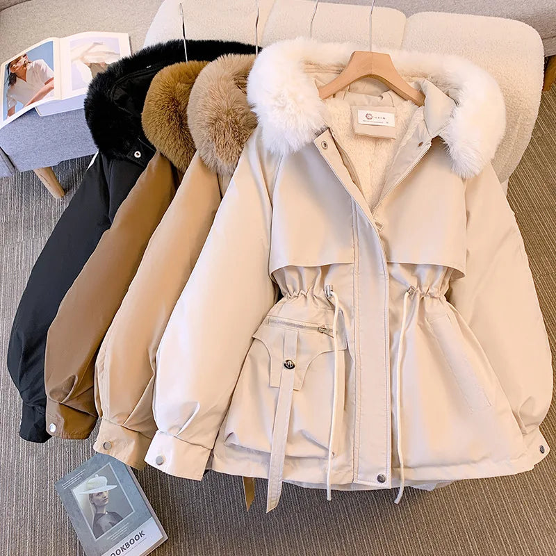 Fleece Lined Puffer Parka