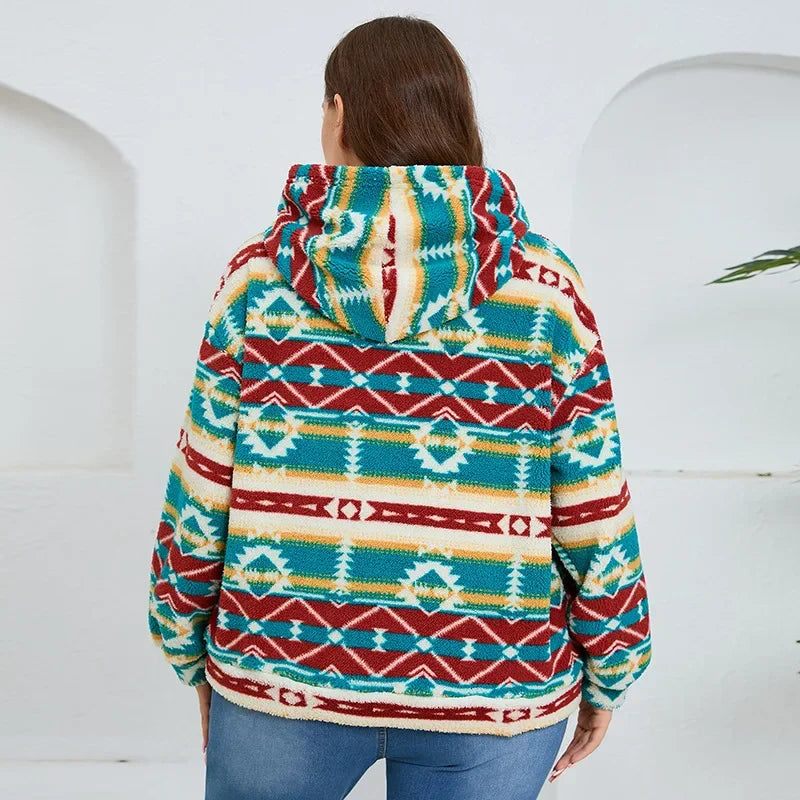 Cozy Hood Oversized Fluffy Hoodie