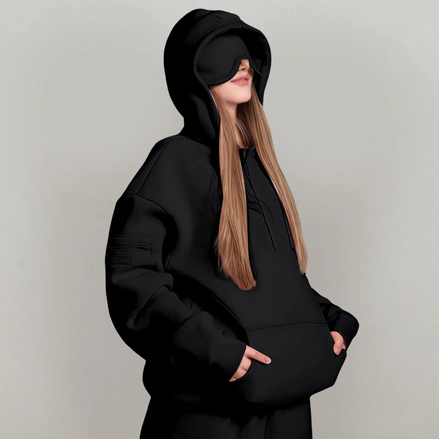 Cozy Shield Hooded Sports Pullover
