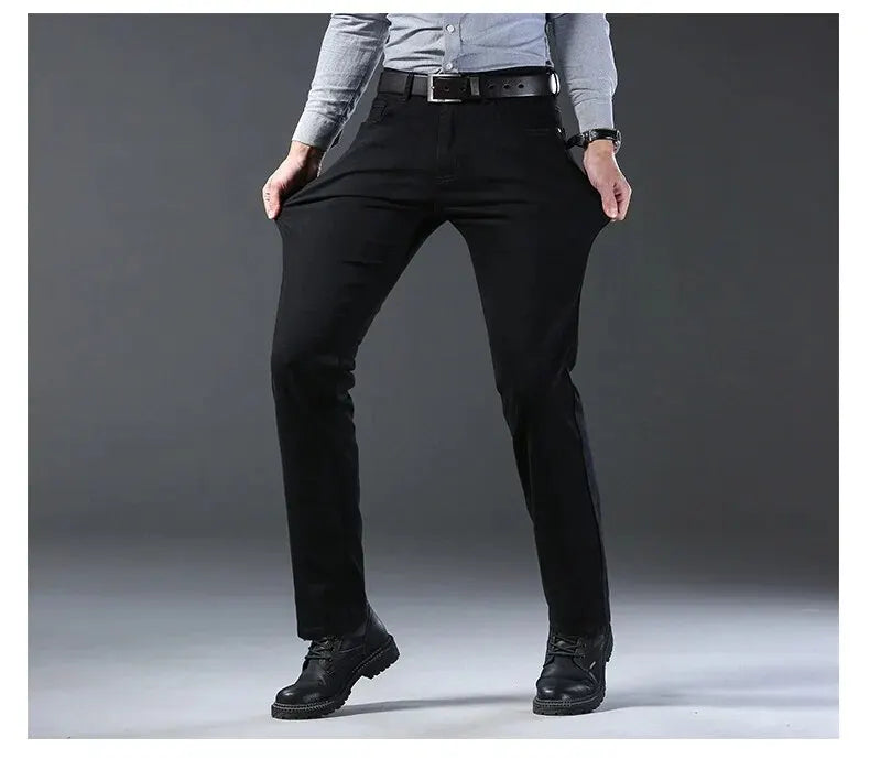 Luxury Slim Fit Stretch Denim Jeans