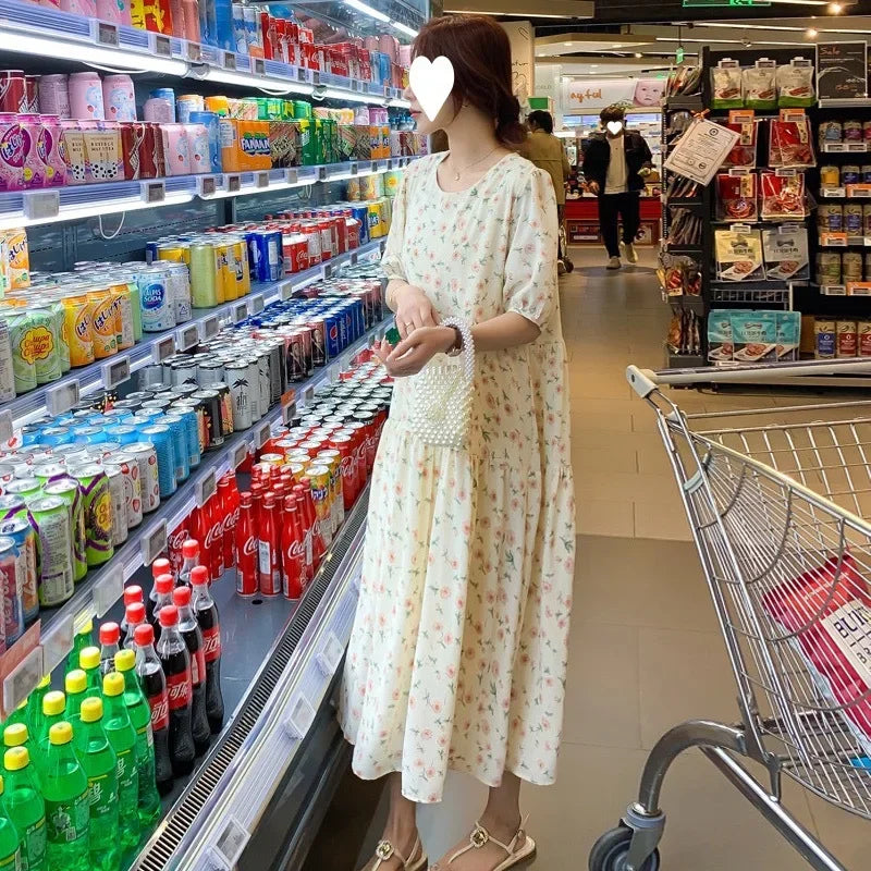 Blossom Ease Plus Midi Dress