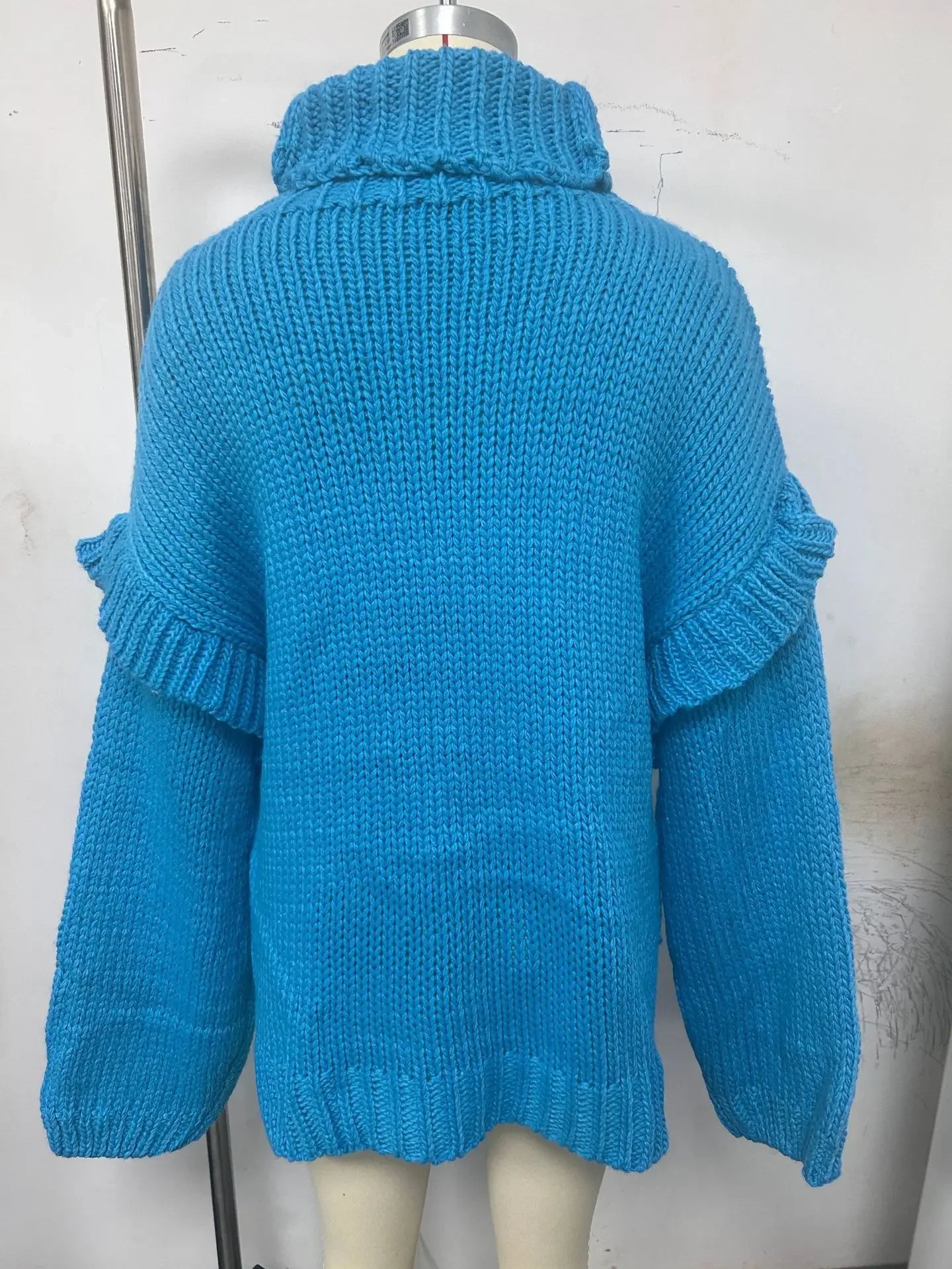SnugCharm Oversized Winter Knit Sweater