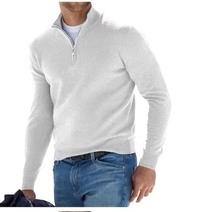 ZipVibe Men's Polo Sweater