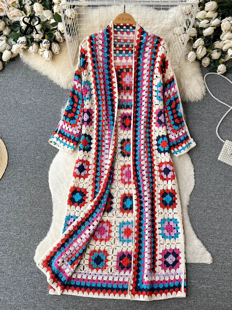 Vintage Bloom Floral Knit Cardigan