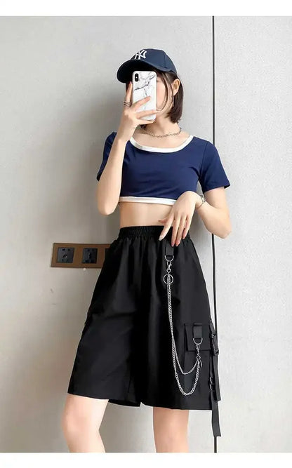 Urban Flare High Waist Shorts