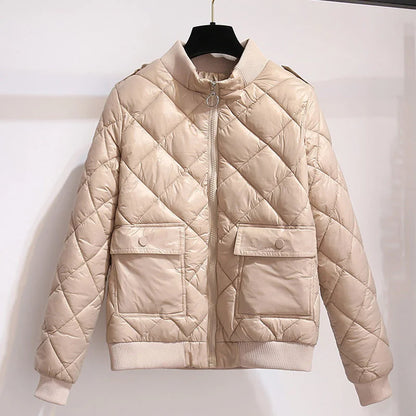 Chic Puff Short Cotton Parka Jacket