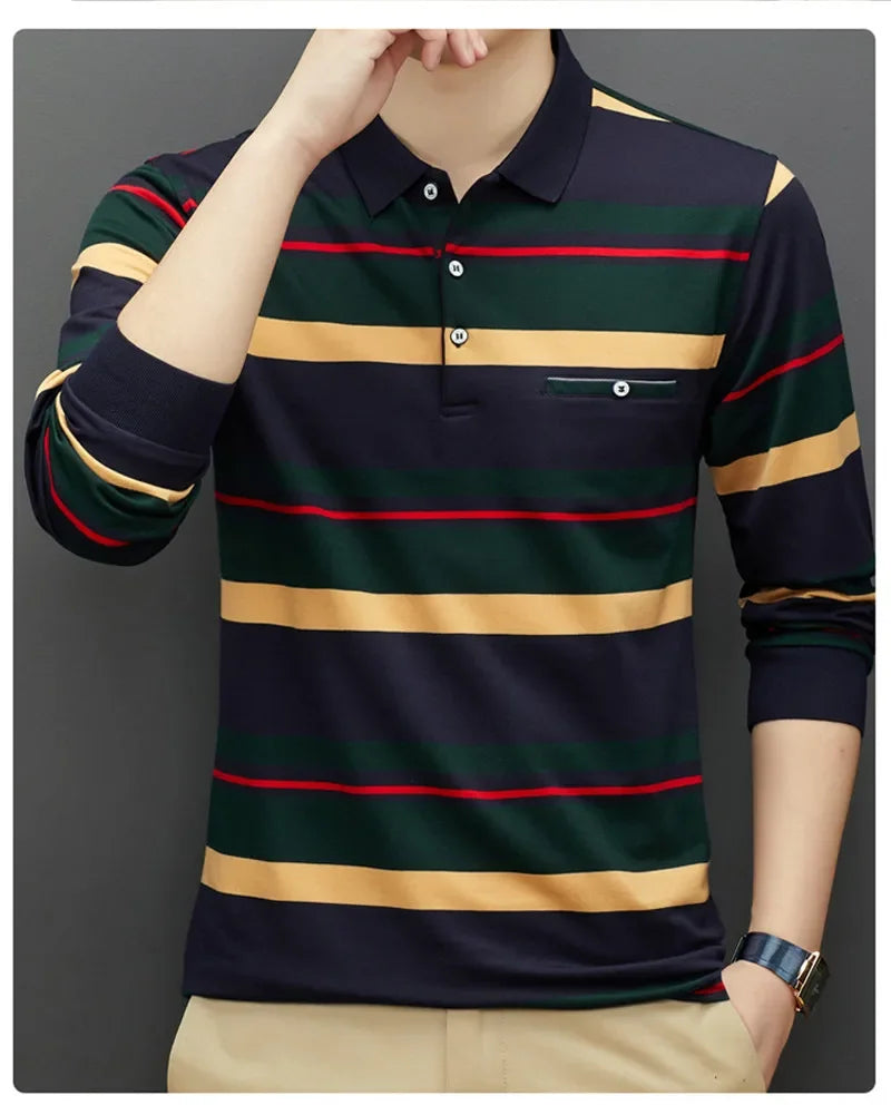Striped Polo Shirt