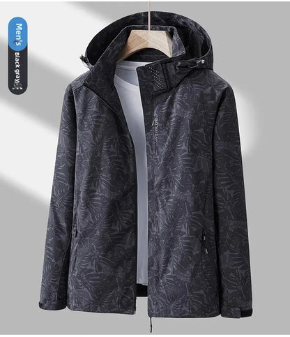 Leaf Breeze Waterproof Hooded Jacket