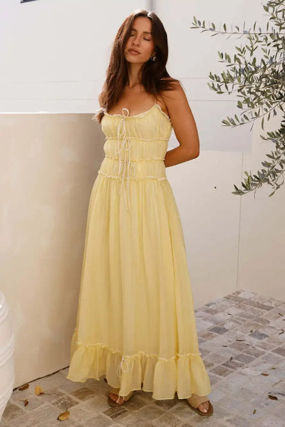 Elegant Slash Neck Holiday Maxi Dress